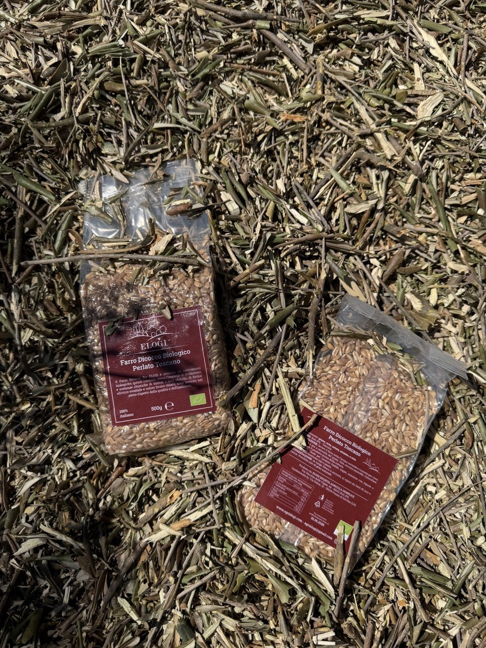 Farro Dicocco Biologico Perlato Toscano ELOGI, confezioni da 500g